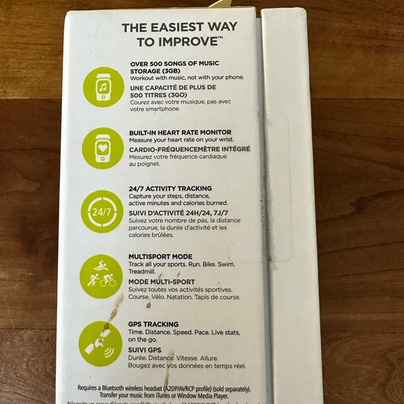 TomTom Spark Cardio + Music GPS Fitness Watch - Picture 3 of 6